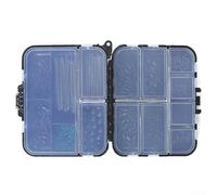 Honseadek 300pcs Carp Fishing Tackle Set with Weights, Clip Hooks, Swivels and Terminal Rigs for Coarse Fish Including Barbel Roach Chub Perch