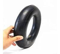 Honseadek 4.10/3.50-6 and 4.10/3.50-6 Inner Tube Replacement for Elder Scooters, Tillers, Wheelbarrows and Quad Bikes - Straight or Bent Valve(Bent mouth)