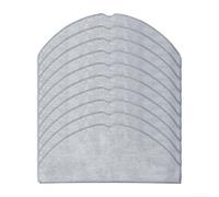 Honseadek 4-10 Pack Mop Pads Accessories Kit for Roborock Models Vacuum Cleaner Spare Parts Mopping Clothes Washable Wipes(10 PACK)