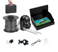 Honseadek 4.3 in Ips Hd Screen Underwater Fish Finder Camera Having 220° Wide Angle Plus 6000mah Battery for Fishing Plus Ice Fishing (30M)