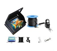 Honseadek 4.3 Inch for Ultra Clear Screen Fish Finder Having 195° Wide Angle Underwater Fishing Camera 5000mah Battery for 8 Hours Operation Ip68 Waterp (4.3IPScamera30m)