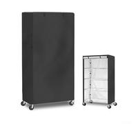 Honseadek 420d Oxford Storage Garden Storage Rack Cover Waterproof and Dustproof Protective Cover for Outdoor Racks and Fabric Shelves (420D)