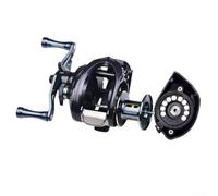 Honseadek 5+1BB Magnetic Brake System Baitcasting Fishing Reel 7.2:1 Gear Ratio 8KG DRAG(Left hand wheel)