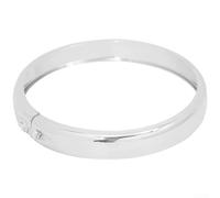 Honseadek 5.75 Inch Headlight Trim Ring Black Chrome - Heavy Duty | Aluminum Alloy Lamp Bezel for 883 1200 X48 for dyna Custom for bikes Front Light Housing Cover Ring Modern
