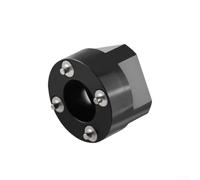 Honseadek Aluminium Alloy Bicycle Crank Side Cover Screw and Cap | for SRAM for dub NX for gx for xx1 for eagle, M18x25mm Locking Bolt with M30 Dust Cap, CNC Machined Bike Crankset Fixing