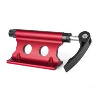 Honseadek Aluminium Alloy Bicycle Front Fork Clamp for Quick Release | Mount for Roof Rack Trunk Compatible with for thule Yakima Crossbars Secure Dual Side Fixing Red Black