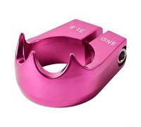 Honseadek Aluminium Alloy Bike Seatpost Clamp 31.8mm, CNC | Machined Bicycle Saddle Rail Lock with 5Nm for torque for Mountain Road Cycling, Lightweight Anodized Finish