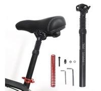 Honseadek Aluminium Alloy Shock Absorbing Seatpost 350mm Adjustable Spring