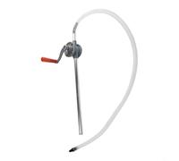 Honseadek Aluminium Hand Crank Pump, Manual Oil And Diesel Transfer Pump, Adjustable Tube Length For Tanks And Containers, Pumps Heating Oil, Engine Oil