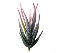 Honseadek Artificial Aloe Plant with Pot - Realistic Simulation Succulent Fake Flower for Home Décor, Office Desk, Bedroom and Living Room Decoration, Green(B)
