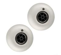 Honseadek Beach Trolley Wheels, Balloon Sand Tires for Cart and Camping Trolley, 12 Inch Wide PVC Inflatable Wheels for Sand and Grass, 2-Pack