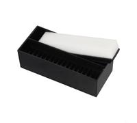 Honseadek Beard Cleaner Brush and Sink Holder Set, Portable Bathroom Grooming Tool for RV Sink, Hair Catcher and Post Shave Cleanup Sponge for Men(One set)
