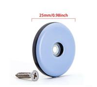 Honseadek - Bed Sliders Mo Heavy-duty Furniture Sofa Table Chair Legs Having 20-pack Floor Protectors Ptfe Screws Scratch-resistant for Low-friction (25mm)