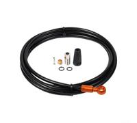 Honseadek Bicycle Brake Hose for BH59 BH90 for xt for XTR for SLX | for sram, 2000mm Hydraulic Five-Line Tubing with 7075 Aluminum Alloy Connectors for Mountain Road Folding Bikes