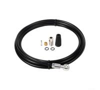 Honseadek Bicycle Brake Hose for BH59 BH90 for xt for XTR for SLX | for sram, 2000mm Hydraulic Five-Line Tubing with 7075 Aluminum Alloy Connectors for Mountain Road Folding Bikes