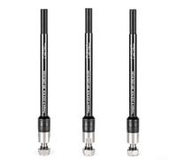 Honseadek Bicycle Trailer Thru Axle Adapter, Aluminium Alloy Construction, CNC Machined Precision Threads, Adjustable Length 160-178mm, Includes Four Width Spacers(P1.75)