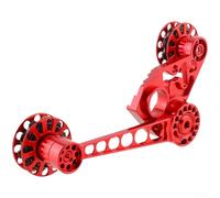 Honseadek Bike Chain Tensioner Derailleur for Brompton | Folding Bicycle, Aluminium Alloy Wheel Stabiliser for Single Speed, 2 6 Speed Internal Gear Hub
