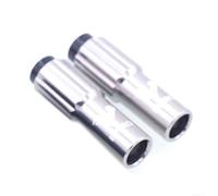 Honseadek Bike Gear Cable Adjuster Ferrules Inline Derailleur Adjuster Screw For Road Mountain Bicycle Shifter Brake Wire Fine Tuning Aluminum Alloy Black Red(Titanium)