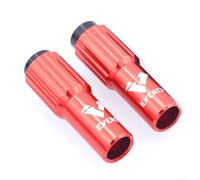 Honseadek Bike Gear Cable Adjuster, Ferrules Inline Gear Derailleur, Length Screw MTB Road Bicycle Accessories Parts, Aluminum Alloy High Quality(Red)
