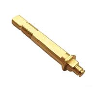 Honseadek Brass Fishing Reel Gear Shaft Single Geared for ABU Garcia Revo Beast X Baitcasting Reel Replacement Parts with Seawater Resistance for