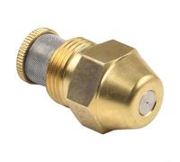 Honseadek Brass Oil Burner Nozzle for Standard Water Heaters - 60° Spray Angle 0.40-11.0 Gal/h Flow Rate Bspt 9/16 Male Thread Compatible with Dies (2.0 60°)