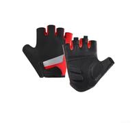 Honseadek Breathable Half Finger Gloves | Size Refer To Chart, Spandex Material, For Cycling, Commuting, Hiking, Shock Absorption