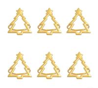 Honseadek Christmas Jingle Bells Door Hanger, Metal And Jute Festive Decoration, Clear Chime Sound Christmas Ornament, Antique Gold Finish Vintage Style