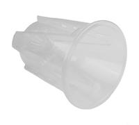 Honseadek Clear Plastic Orchid Pots, With Drainage Holes, Transparent Flower Pot For Succulents, Plant Growing Container, Thickened Design, No Rotten Roots(16cm)