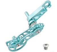 Honseadek CNC Alloy for Mountain Bike Chain Guide, Single Speed | Tensioner with 11T Wheel for Dirt Jump and Slope Style Bikes, Rear Derailleur Hanger Mount
