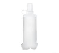 Honseadek Collapsible Running Flask Soft Water Bottle with Double | Layer Sealing Cap, High Flow Silicone Spout for Quick Drinking, Foldable Sports Flask for Bike for trail Running,