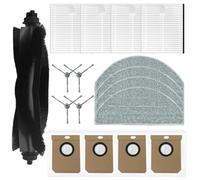 Honseadek Compatible for HG4, For Hydro Pro Replacement Parts Kit with Filter, Mop Cloths, Side Brushes and Bag, Nylon Microfiber Material for Pet Hair