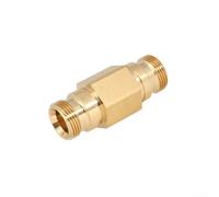 Honseadek Copper Pressure Washer Coupler for Karcher, All Metal Quick Connect Hose Fitting, Leak Proof Adapter for Outdoor Garden Cleaning Tasks(A)