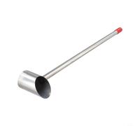 Honseadek Cotton Candy Machine Scoop Stainless Steel Marshmallow Sugar Spoon Ergonomic Handle Food Scoop for Commercial Cotton Candy Maker Replacement Part(Large)