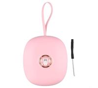 Honseadek Cute Cartoon Digital Alarm Clock,Vibration Alarm Clock Under , Adjustable Vibration for The Deaf Vibration Effect,Bed Shaker Alarm,Vibrating Alarm Clock,Kids Alarm Clock(pink)