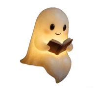Honseadek Cute Reading Book Lamp 3d Led Night Light Having Soothing Warm Glow for Bedroom Plus Bathroom Portable Halloween Decor Plus Allyearr (22cm)