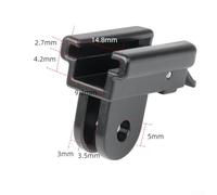 Honseadek Cycle Head Adaptor For Bicycle Front Lamp Bracket Quick mount & Release