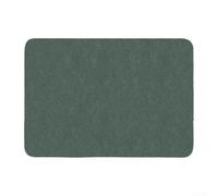 Honseadek Diatomaceous Earth Bath Mat Quick Dry Bathroom Rug Non Slip Shower Mat Absorbent Floor Mat Resistant Bath Rug for Modern Home Decor(Dark green)