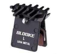 Honseadek Disc Brake Pads for L03A/L04A/L05A Series, Ceramic Resin Metal Compound with Aluminum Backplate, Compatible with Road and Bikes(L04A)