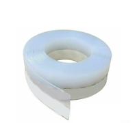 Honseadek Door Bottom Seal Strip 5M Waterproof Silicone Draught Excluder Tape Self Adhesive Weatherstrip for Doors Windows Sliding Glass Panels(35mm)