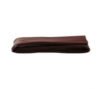 Honseadek Door Seal Draught Excluder Strip Weather Stripping Sound Insulation Cold Protection 100cm Cuttable Double Layer Design for Door Bottom Gap(L Brown)