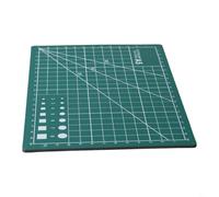 Honseadek Double-Sided Cutting Mat A2/A3/A4/A5 with Anti-Slip, Waterproof Craft Cutting Board for Sewing, Engraving and Model Making with Clear Scale(A5 Green)