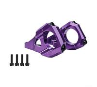 Honseadek Dual Crown Stem Direct Mount Design 31.8 35mm Clamp 28mm | Rise 6061-T6 Aluminum CNC Machined Lightweight 152g Anodized for surface Wear Resistant for Downhill MTB