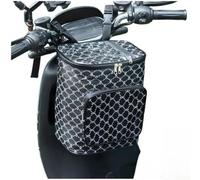 Honseadek Electric Bike Front Bag,Waterproof Bicycle Pannier,Large | Capacity Handlebar Pack,600D Oxford Cycling Storage, for ebike Fork Mount Basket, Essential Gear