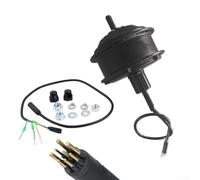 Honseadek Electric For Bicycle Rear Hub Motor 250W Brushless with 8-10 Speed Cassette, Compatible with 36V and 48V Systems, 135mm Frame, 6-Bolt Disc Brake(36V 250W)