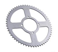Honseadek Electric for Bicycle Rear Sprocket 420 Chain 60T Metal | Tuttio Soleil01 Electric Dirt Bike Off-Road Motorcycle Replacement Part Silver Color Quality Construction for Easy Install