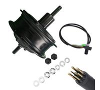 Honseadek Electric For Bicycle Rear Wheel Motor 350W Brushless Hub Motor 48V 36V 8 Speed Cassette Flywheel 135mm Mount for Mountain For Bike Conversion(36V 350W)