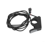Honseadek Electric For Bicycle Thumb Throttle Speed Control with Quick Release Trigger, 140X Ergonomic Design Compatible with 24V-72V E-Bikes and Scooters(sku sku)