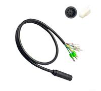 Honseadek Electric For Bike 9 Pin Extension Cable for Hub Motors, 1.2 Meter Length with Copper Conductors, High Temperature Resistant Design for 250W-1000W(sku sku)