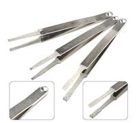 Honseadek Electric Terminal Cleaner Kit 3-Piece Set for Automotive Spade Pin Connectors - Cleaning Tweezers Tool for Male and Female Flat Termin