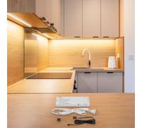 Honseadek Electronic Touchless IR Motion Sensor Switch for Wardrobe and Cabinet Lights, Hand Motion Detector with Built-in Infrared Sensor, 5A Rated Current and 1.5m